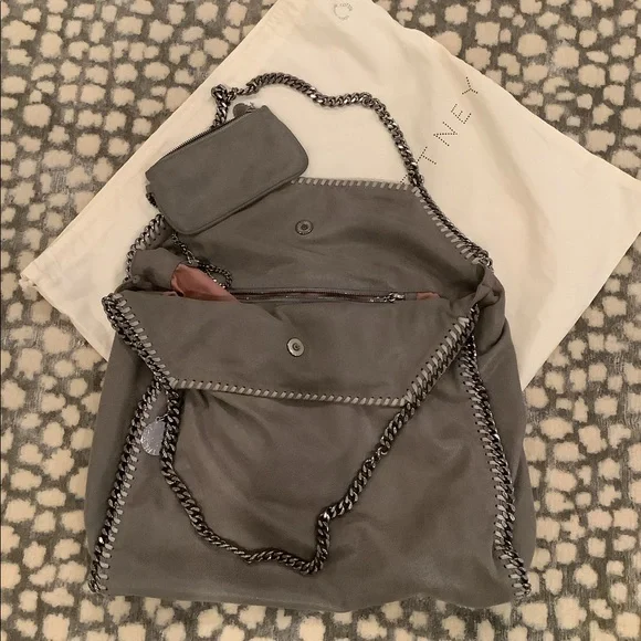 SOLD!!Stella McCartney Falabella Shaggy Deer Large tote with dust bag. - Picture 3 of 15